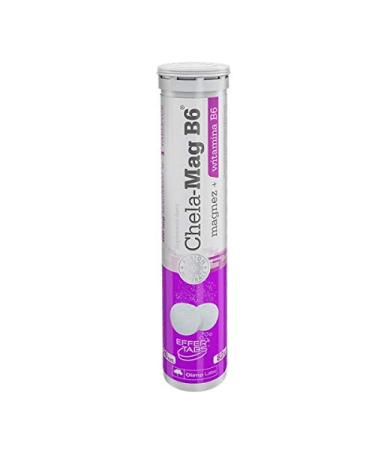 Olimp Chela-Mag B6 Orange Flavor - 20 Effervescent Tablets