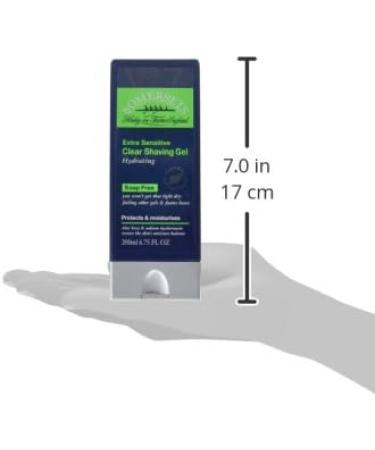 Buy Somersets Extra Sensitive Clear Hydrating Shaving Gel 200 ml - Perfect for Sensitive Skin | International Shipping Available - Buy Online on SooperMarket.com