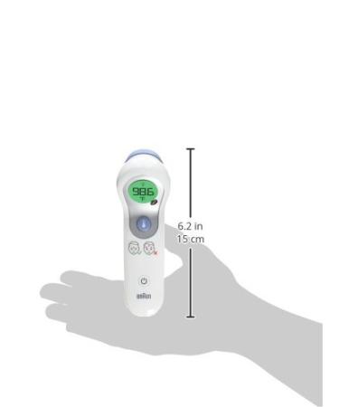 Braun NTF300US No Touch Forehead Thermometer - Accurate Temperature Reading - Buy Online on SooperMarket.com