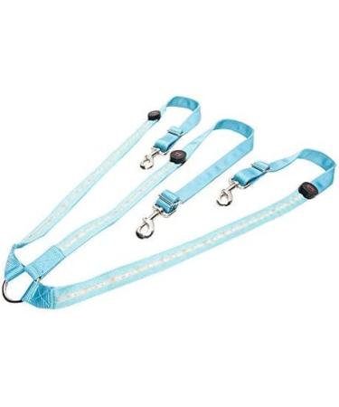 LED Horse Tail Light Chest Collar for Horses Best Visibility When Riding Adjustable Robust And Comfortable Safety Equipment for Equestrian Sports (Blue)