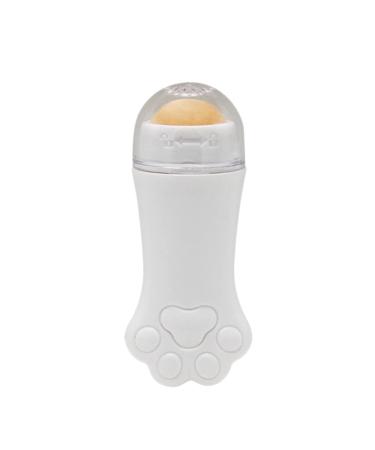 HLELU Natural Volcanic Roller Oil Control Rolling Stone Face Cleansing Oil Absorption Roller Ball White