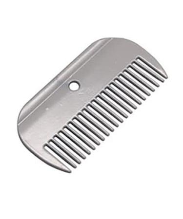 Shires Equestrian - Shires Large Aluminium Comb - Aluminm - Size: L L Silver