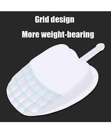 Bedpan for Women Men Elderly Bedpan for Bariatric Adults with No Spill Or Splash Design Hospital Home Bedpan Female Bed Pan with Handle Portable Bedpan Male Bedpan Firm Thick Stable Blue - Buy Online on SooperMarket.com