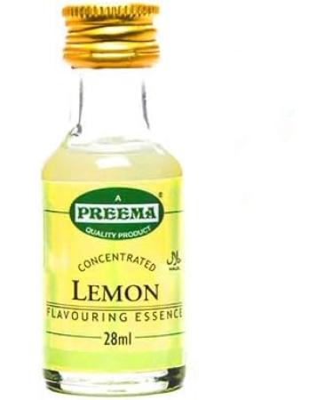Preema | Lemon Flavouring Essence 12X28ml | Prefect For Baking | Halal | Premium Quality - Buy Online on SooperMarket.com