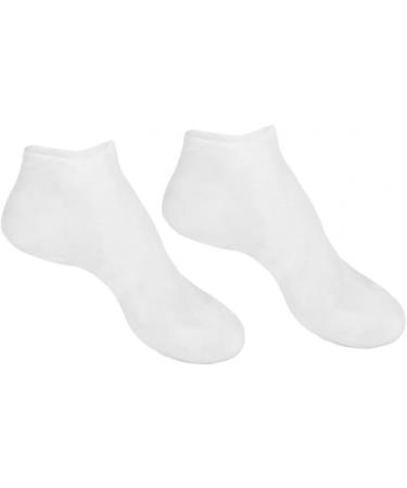 1Pair Moisturizing Socks Overnight Spa Cotton Socks Treatment Intensive Repair Dry Cracked Feet White XL - Buy Online on SooperMarket.com