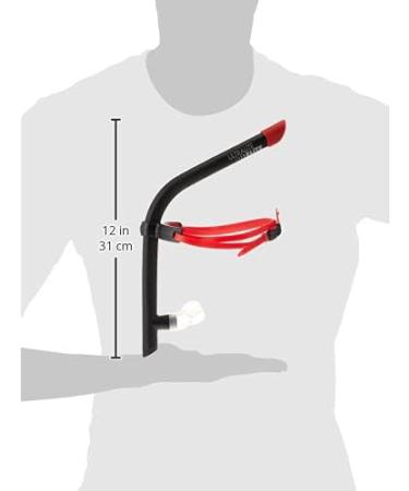 TYR Men's Ultralite Snorkel Elite Black One Size - Premium Snorkeling Gear - Buy Online on SooperMarket.com