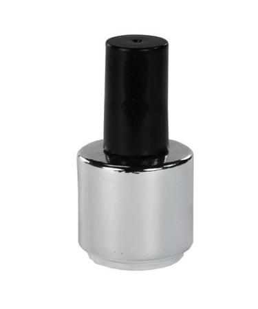 Magic Items 5 x 15ml Silver Chrome Look Bottles Empty with Brush