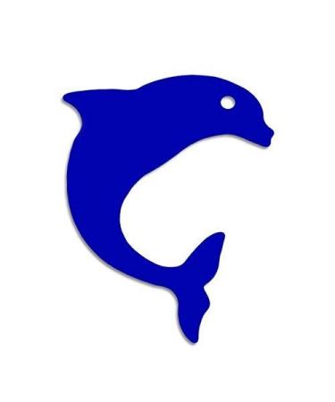 Dolphin Tanning Stickers Roll of 1000