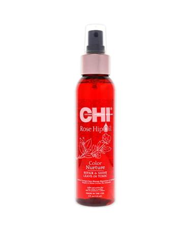 CHI Rosehip Repair & Shine Leave-In Tonic, 4 FL Oz 6 Fl Oz (Pack of 1)