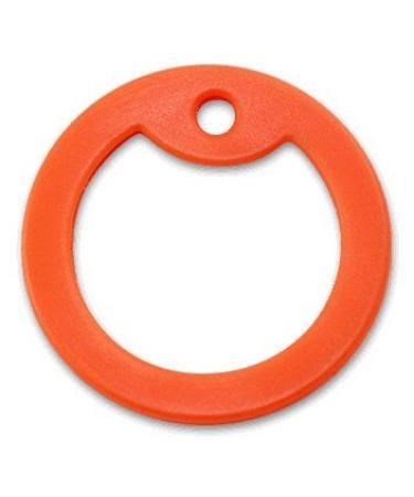 Silencer silencer for US dog tags and identification tags (orange)