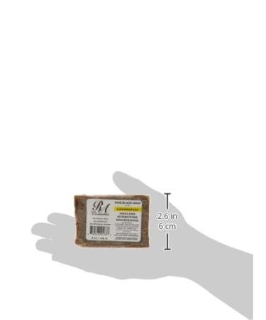 RA Cosmetics 100% Black Soap with Lemon Grass - Natural Skin Care 5 oz | Buy Internationally - Buy Online on SooperMarket.com