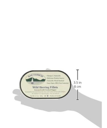 Bar Harbor All Natural Smoked Herring Cracked Pepper - 6.7 Ounce (Pack of 1) - Buy Online on SooperMarket.com