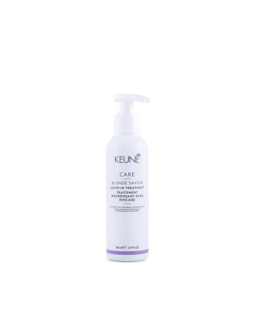 KEUNE Care Blonde Savior Leave-In Treatment - a Conditioning Leave-In for Damaged Decolorized Hair to Restore Softeness and Repair from Within.