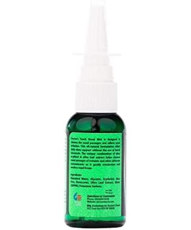 Doctor's Touch Nasal Spray for Dry Nose - Aloe & Colloidal Silver Sinus Support - Drug Free Relief for Sinus Congestion - 1oz - Buy Online on SooperMarket.com
