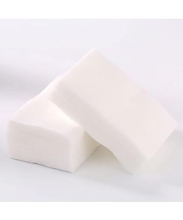1200 Pcs Square Cotton Pads Makeup Remover & Facial Cleaning Wipes for Skincare | Large Cosmetic & Nail Polish Remover Pads - Buy Online on SooperMarket.com