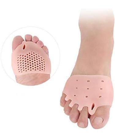 JHGCCL Straightener Valgus Corrector Toe Fixed Protector Brace - Silicone Toe Straightener with 5 Holes Support - Buy Online on SooperMarket.com