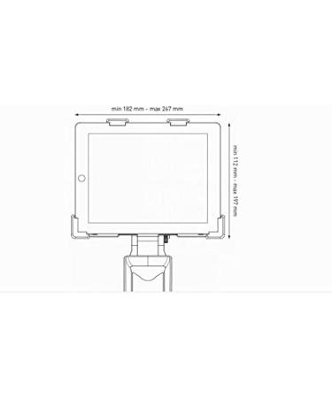Tacx Tablet Handlebar Bracket - Convenient Mount for Cycling Tablets - Buy Online on SooperMarket.com