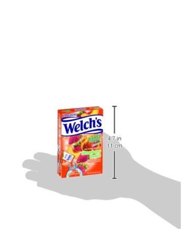 Welch's Singles To Go Water Drink Mix - Powder Sticks  Strawberry Peach  0.48 Ounce (Pack of 12) - Buy Online on SooperMarket.com