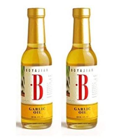 Boyajian Garlic Infused Oil 8 Oz (Pack of 2) - SET OF 2