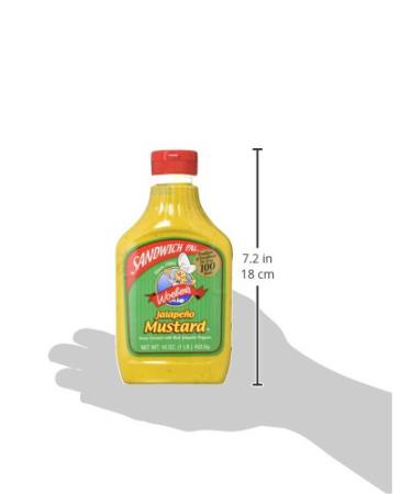 Woeber's Sandwich Pal Jalapeno Mustard - Spicy Condiment (1 Bottle) - Buy Online on SooperMarket.com