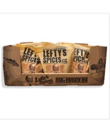 Lefty's Original Fish & Chicken Mix | Seasoned Coating for Meat & Seafood | 3 lbs - Buy Online on SooperMarket.com