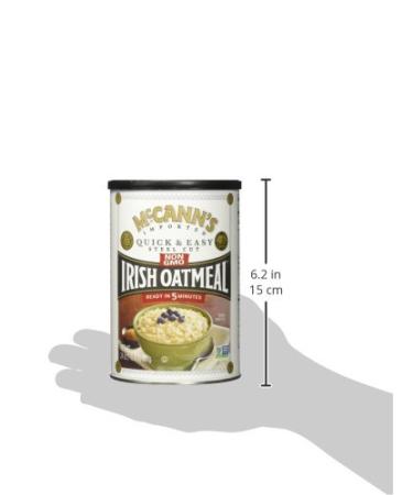 McCann's Irish Oatmeal Quick & Easy Steel Cut Oats 24 oz (680 g) - Pack of 2 - Buy Online on SooperMarket.com