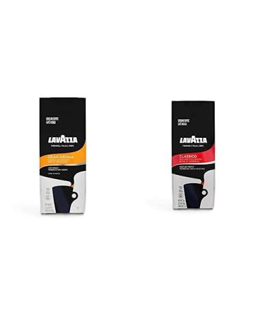 Lavazza Drip Coffee Gran Aroma 340gr with Classico Specialty Drip Coffee 340g