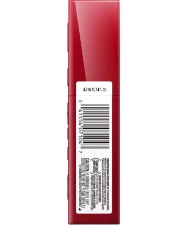 Maybelline New York Super Stay Vinyl Ink Liquid Lipstick - Long-Lasting Shiny Finish 16-Hour Hold No. 10 Lippy 4.2 ml (Pack of 2) - International Shipping Available - Buy Online on SooperMarket.com