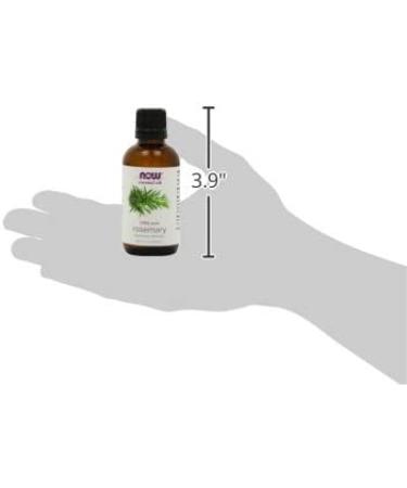 NOW Rosemary Essential Oil 2oz - 100% Pure & Natural Aromatherapy Oil - Buy Online on SooperMarket.com
