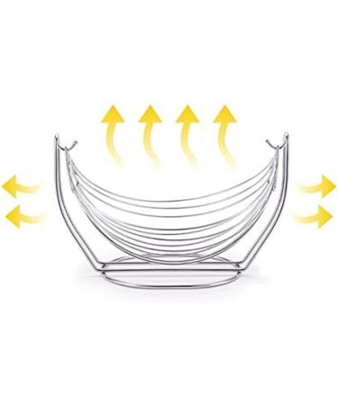 Fruit Basket Bowl Metal Swing Fruit Basket Storage Bowl Plate Vegetables Display Stand Rack Kitchen Decoration Fruit Bowls (Color : Small) - Buy Online on SooperMarket.com