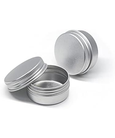 Buy 24-Piece Silver Aluminum Screw Can Set - 10ml Cosmetic & Candle Storage | Durable & Versatile Aluminum Cans for International Shipping - Buy Online on SooperMarket.com