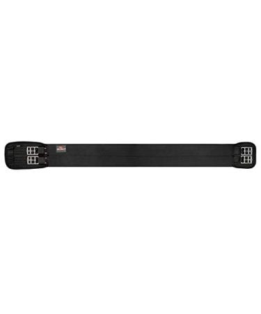 Saddle belt made of neoprene Start Elastic neoprene dressage collar belt with elastic band short belt for horses riding strap dressage long belt black dressage (black 100 cm) 100 black