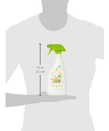 Buy Babyganics Toy & Highchair Cleaner Spray - Fragrance Free 17oz | Safe for Baby & Eco-Friendly | International Shipping Available - Buy Online on SooperMarket.com