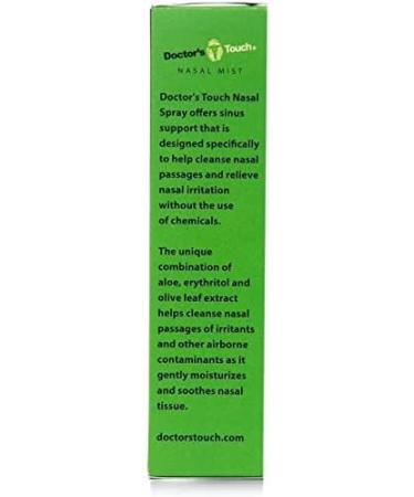 Doctor's Touch Nasal Spray for Dry Nose - Aloe & Colloidal Silver Sinus Support - Drug Free Relief for Sinus Congestion - 1oz - Buy Online on SooperMarket.com