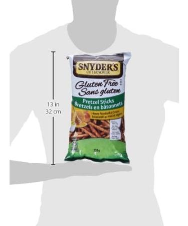 Snyder's Gluten Free Honey Mustard and Onion Pretzel Sticks 220 Grams (Pack of 1) GF Honey Mustard & Onion Sticks - Buy Online on SooperMarket.com