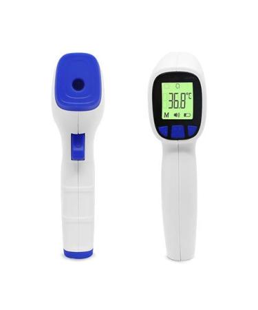 Non-Contact Forehead Thermometer LCD Display for Adults & Kids - Digital Infrared Baby Thermometer - White - Buy Online on SooperMarket.com