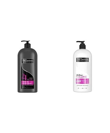 TRESemm Shampoo and Conditioner Bundle for an all day hair boost 24 Hour Body Volume with Volume Control Complex and silk proteins Each 1.15 l