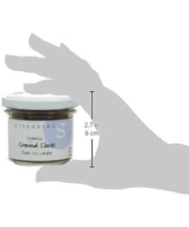 Steenbergs Organic Ground Cloves Powder 48g - Premium Quality Spice for Cooking and Baking - Buy Online on SooperMarket.com