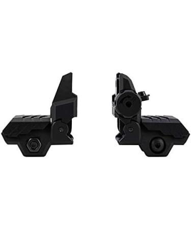 GVN Flip Up Battle Iron Sights - Front and Rear Sights for Rail - Buy Online on SooperMarket.com