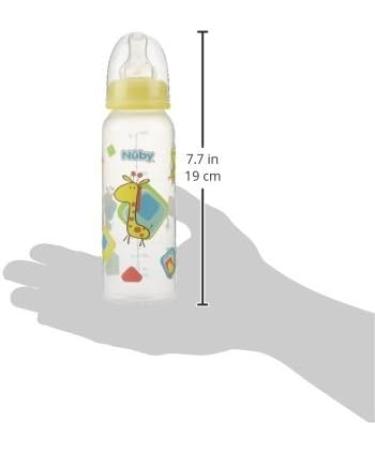 Nuby Non-Drip Baby Bottle 8oz - 1 Pack, Colors May Vary - Buy Online on SooperMarket.com