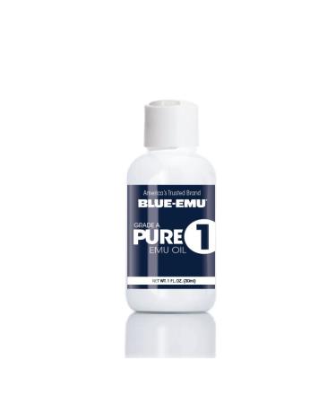 Blue Emu Pure 1 Emu Oil - Deep Hydration Face Body & Hair Oil - 1 oz - International Shipping Available - Buy Online on SooperMarket.com