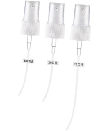 HAPINARY 20pcs Pump Head Essential Oil Sprayer Tops Mason Jar Soap Pump Bottle Pump Perfume Spray Bottle Hand Wash Dispenser Perfume Refill Pump White Lotion Travel Perfume Bottle 12.00X2.00X2.00CM White - Buy Online on SooperMarket.com