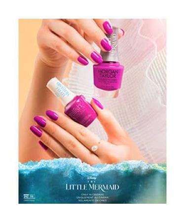 Morgan Taylor & Gelish Little Mermaid Collection Purple Nail Set - You Octopi My Heart | Nail Polish Duo for a Splash of Color - Nail Kits Duo - Buy Online on SooperMarket.com