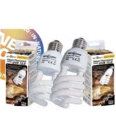 REPTIZOO Reptile UVB Bulb UVB 15% and 26W Desert Fluorescent Lamps - Buy Online on SooperMarket.com