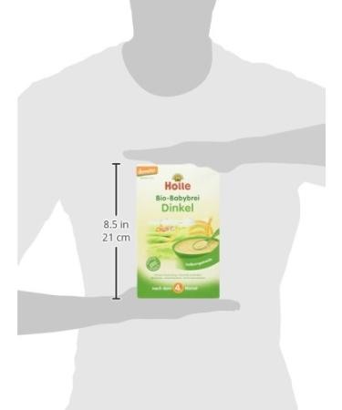 Holle Organic Baby Porridge Spelled - 250g | Gluten-Free Healthy Baby Food International Shipping - Buy Online on SooperMarket.com