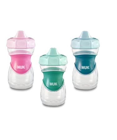 NUK Sippy Cup (Green Blue & Pink)