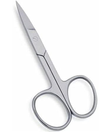 Professional Nail Scissors 9CM Suitable for Multi-Purpose Manicure Men Women Eyebrows Nose Nails (Straight)