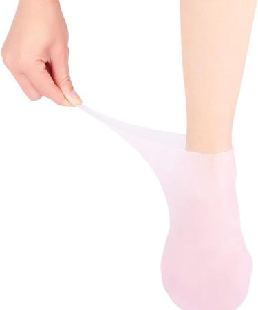 Minkissy 3 Pairs Gel Socks Gel Boat Socks Gel Care Socks Moisturizing Cushion Socks High Heel Socks Cracked Anti-crack Socks Moisturizing Heel Heels Sebs Women's Socks Elastic Man 16.5x8.5cm - Buy Online on SooperMarket.com