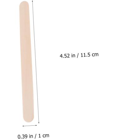Beavorty 450 PCS Wooden Wax Spatulas - Essential Waxing Care Tool for Depilatory Treatments - Buy Online on SooperMarket.com