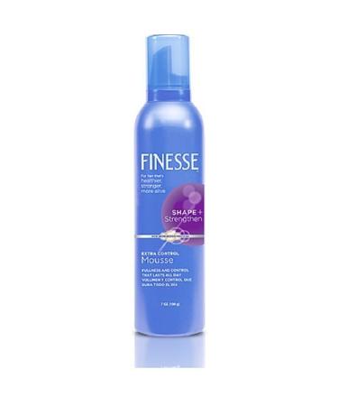 Self Adjusting Extra Control Mousse Finesse Mousse Unisex 7 oz (Pack of 5)